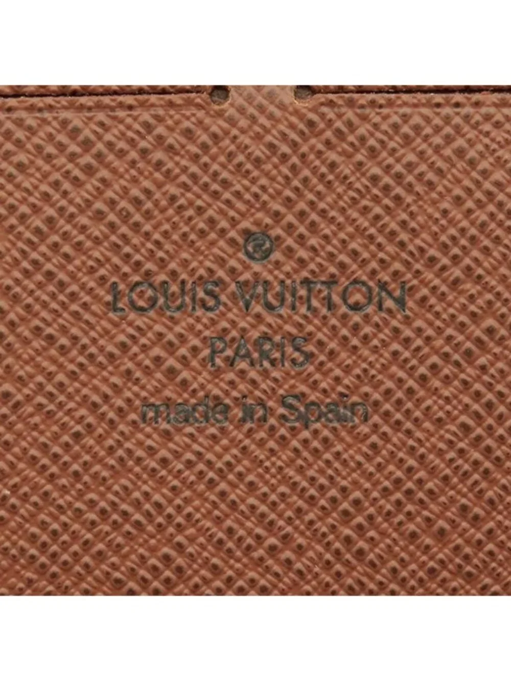 Louis Vuitton Wallet Zippy Organizer Monogram Canvas Gold Zip Around Brown